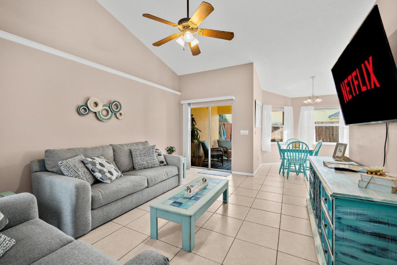 Sunset Serenity - 3Br Beach Townhome With Outdoor Patio - New Hot Tub, Steps To Ocean Fun! Melbourne Exterior photo